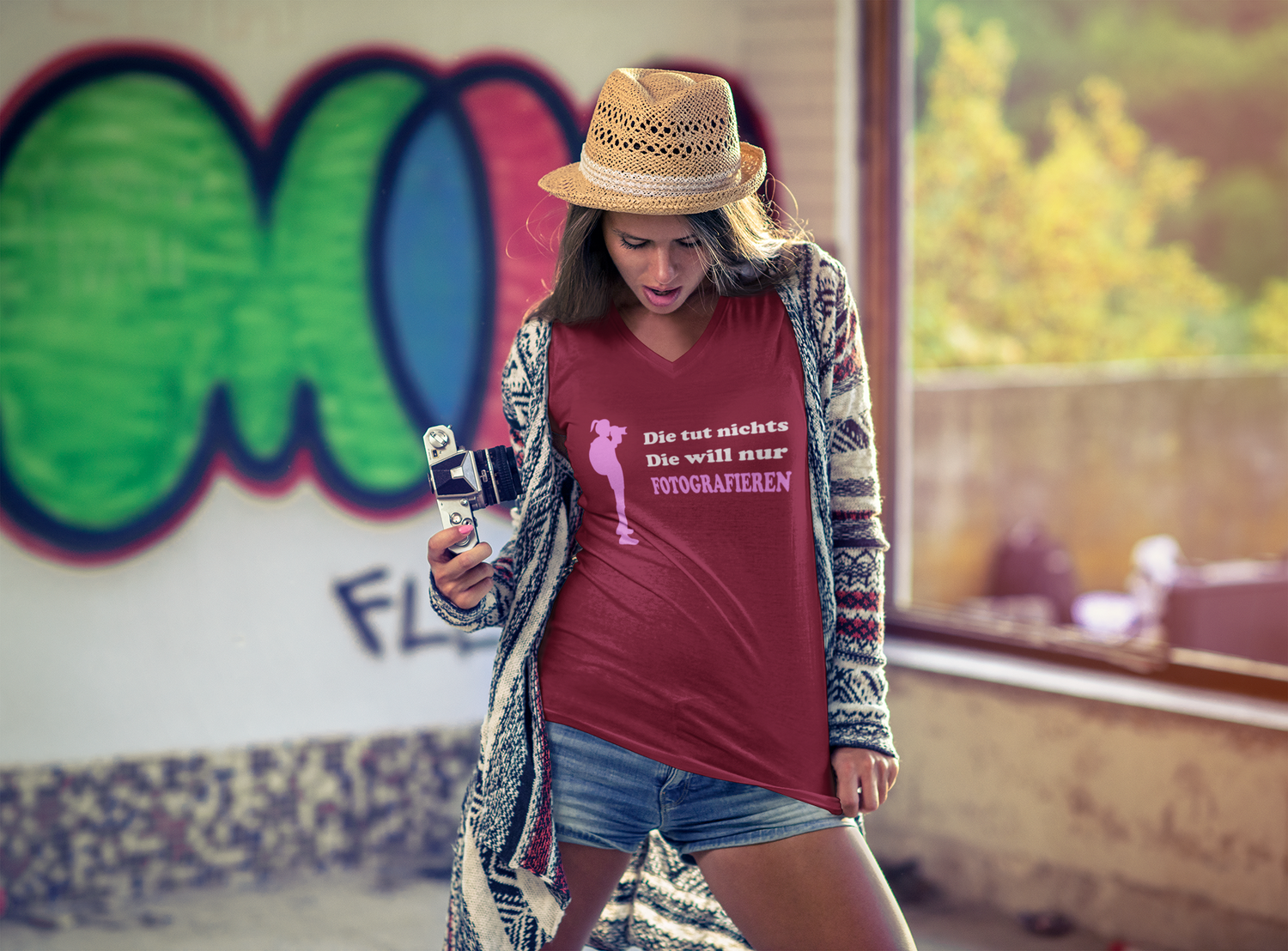 Die tut nichts die will nur Fotografieren